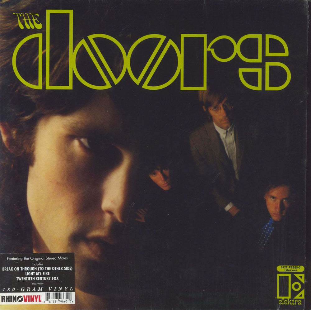 The Doors The Doors - 180gm - stickered shrink UK vinyl LP album (LP record) 8122-79865-0