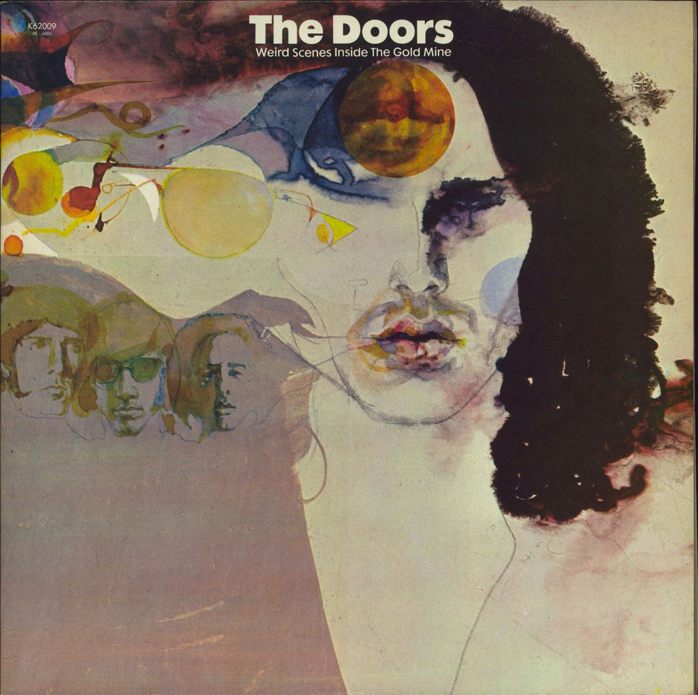 The Doors Weird Scenes Inside The Gold Mine - red label UK 2-LP vinyl record set (Double LP Album) K62009