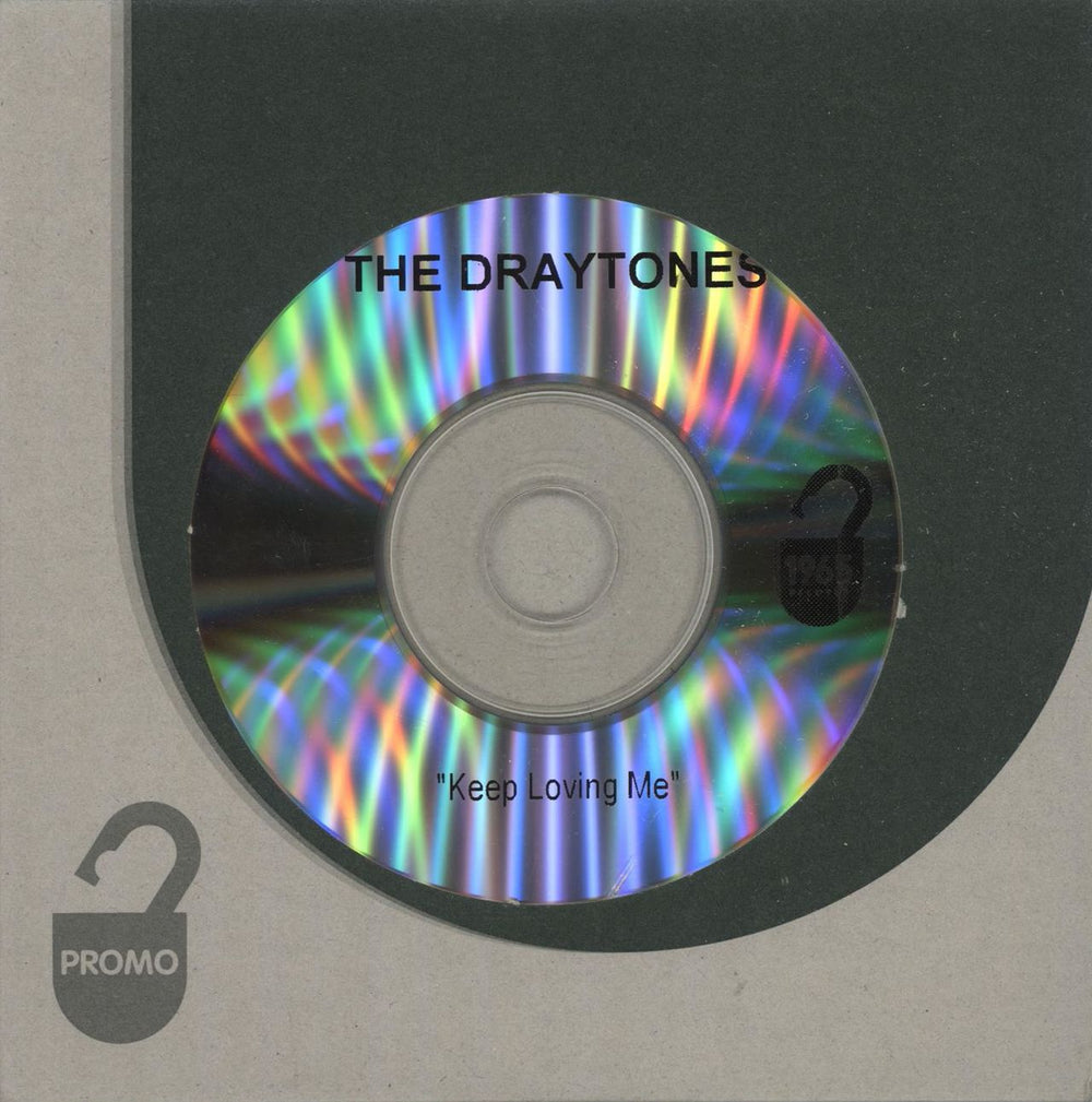 The Draytones Keep Loving Me UK Promo CD-R acetate