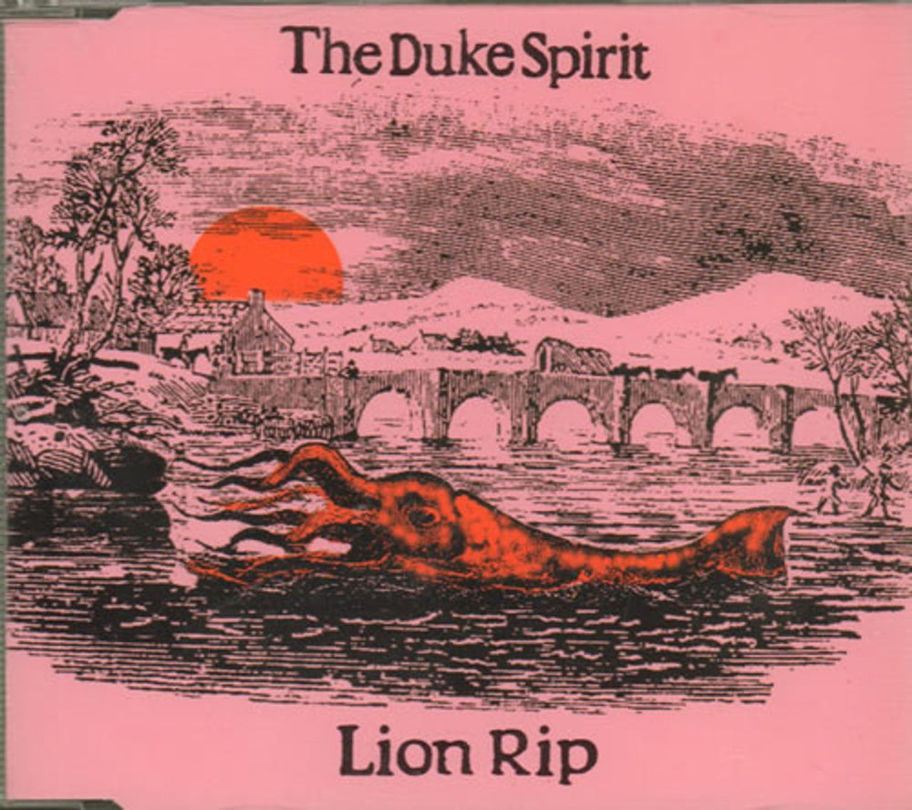 The Duke Spirit Lion Rip UK Promo CD single (CD5 / 5") DUKESPIRIT4