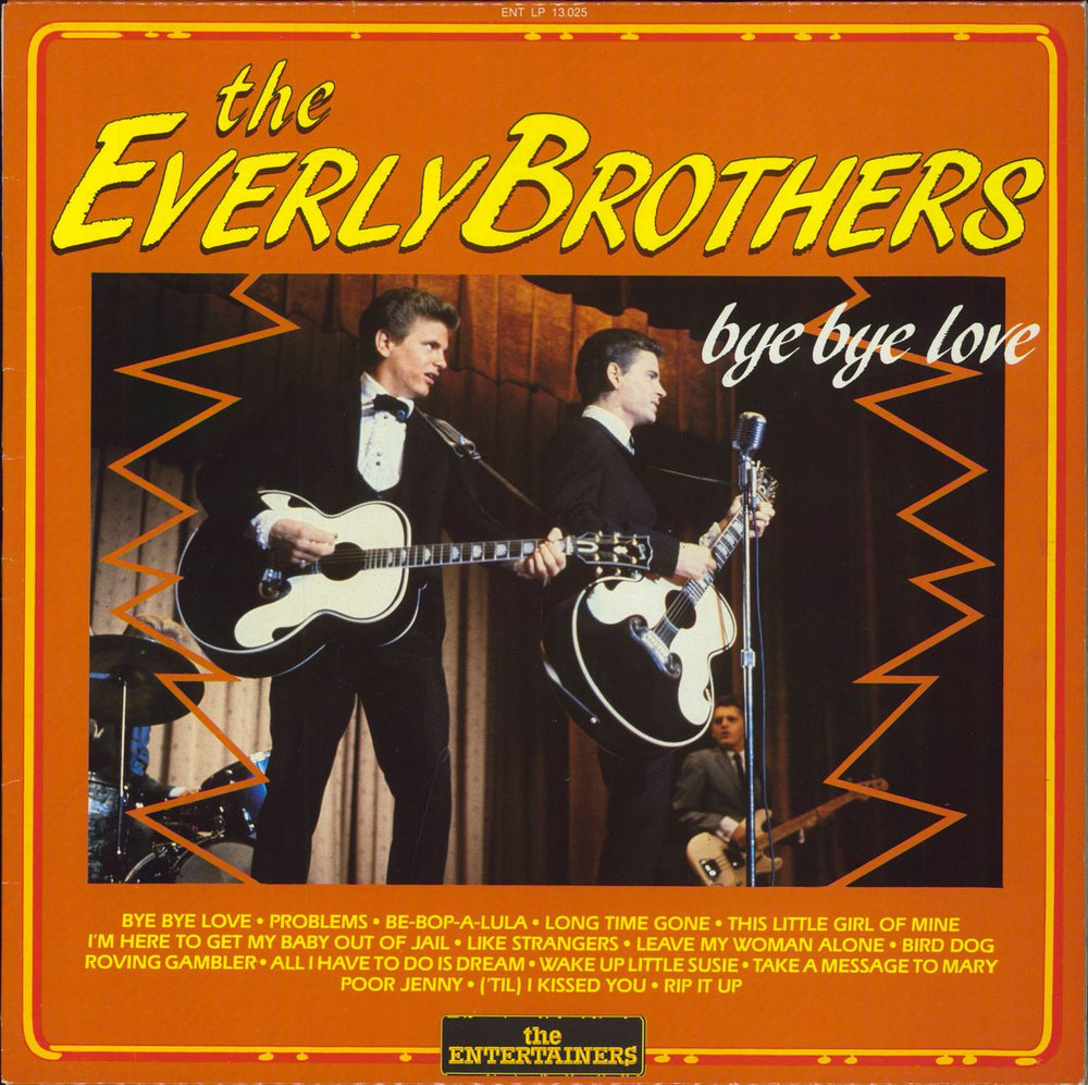 The Everly Brothers Bye Bye Love Italian vinyl LP album (LP record) ENTLP13025