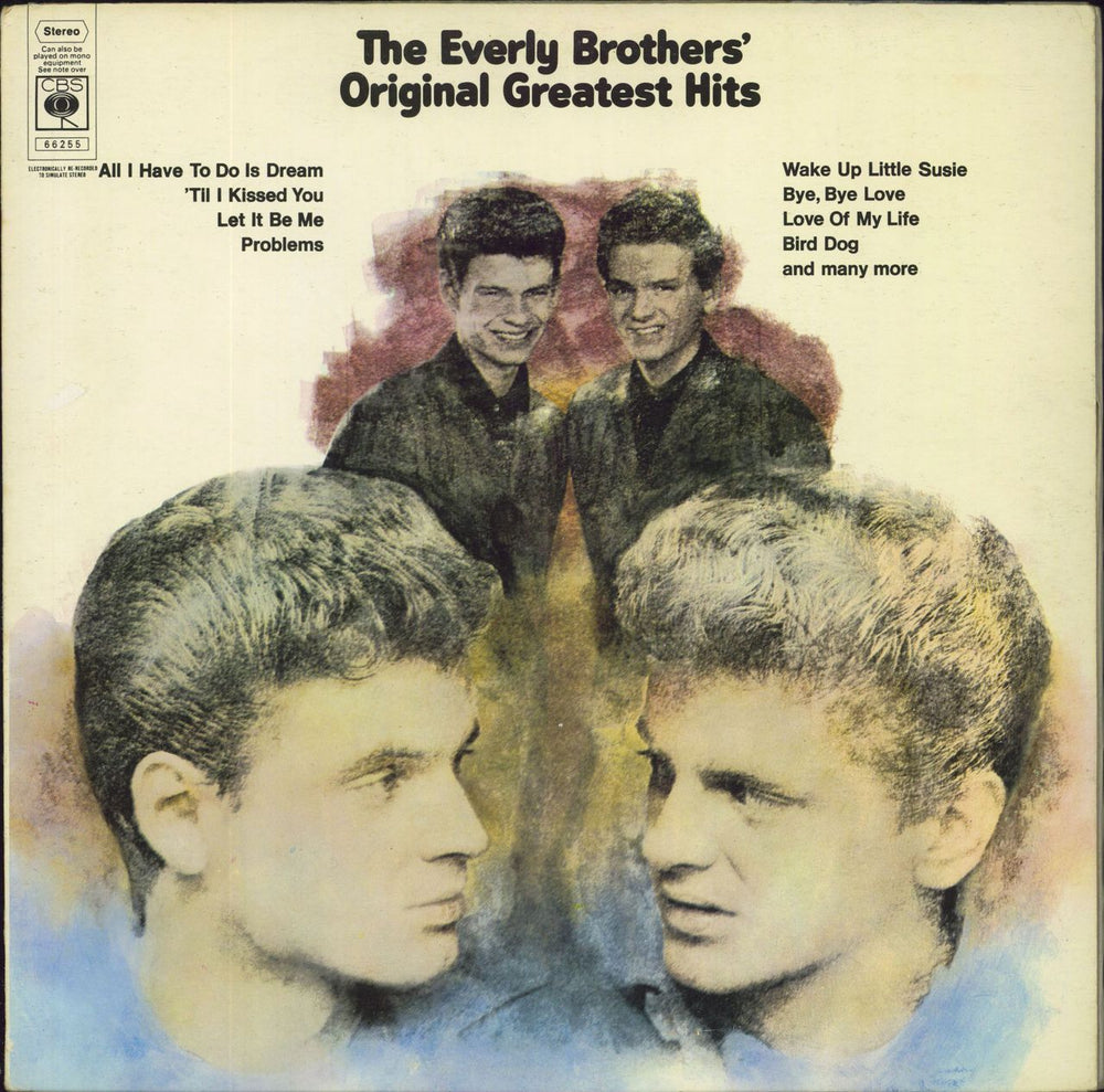 The Everly Brothers The Everly Brothers Greatest Hits UK 2-LP vinyl record set (Double LP Album) 66255