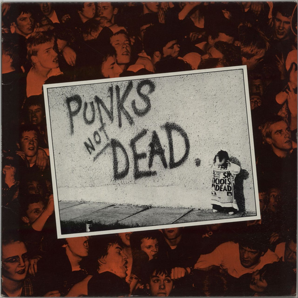 The Exploited Punks Not Dead Italian Vinyl LP — RareVinyl.com