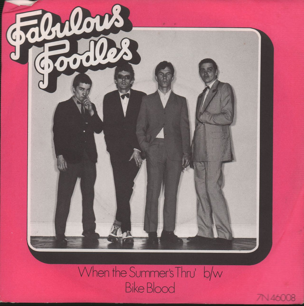 The Fabulous Poodles When The Summer's Thru' UK 7" vinyl single (7 inch record / 45) 7N46008