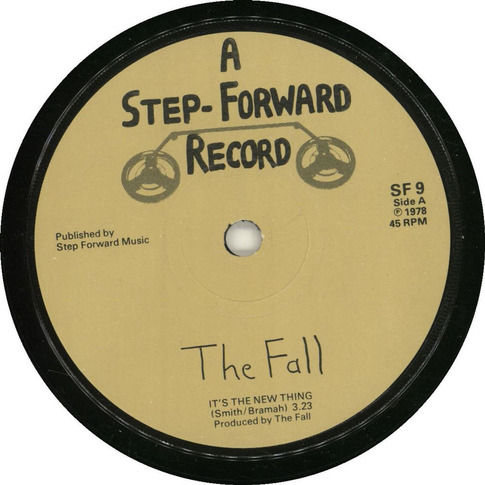 The Fall It's The New Thing! UK 7" vinyl single (7 inch record / 45) FLL07IT89000