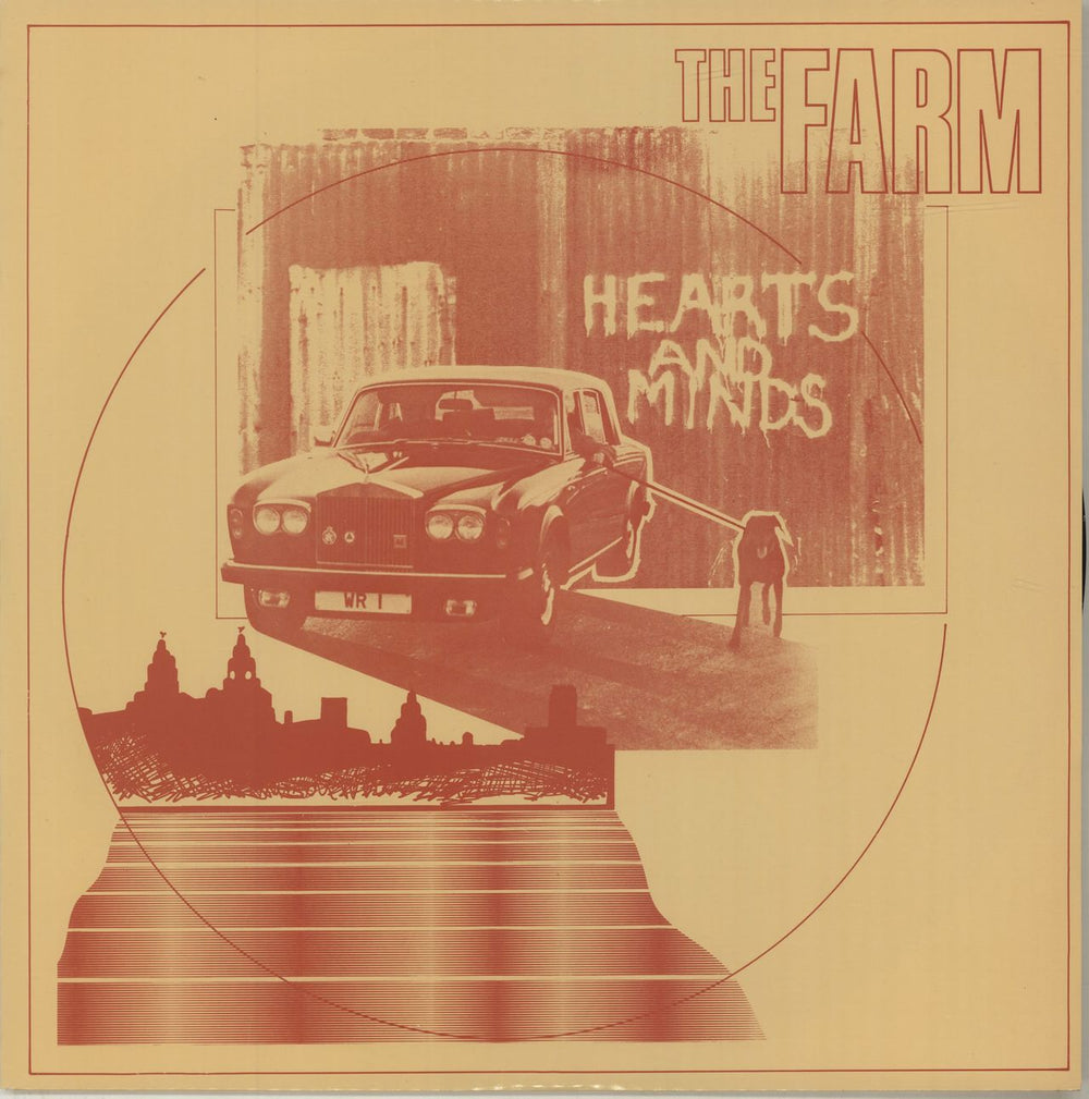 The Farm Hearts & Minds UK 12" vinyl single (12 inch record / Maxi-single) END1