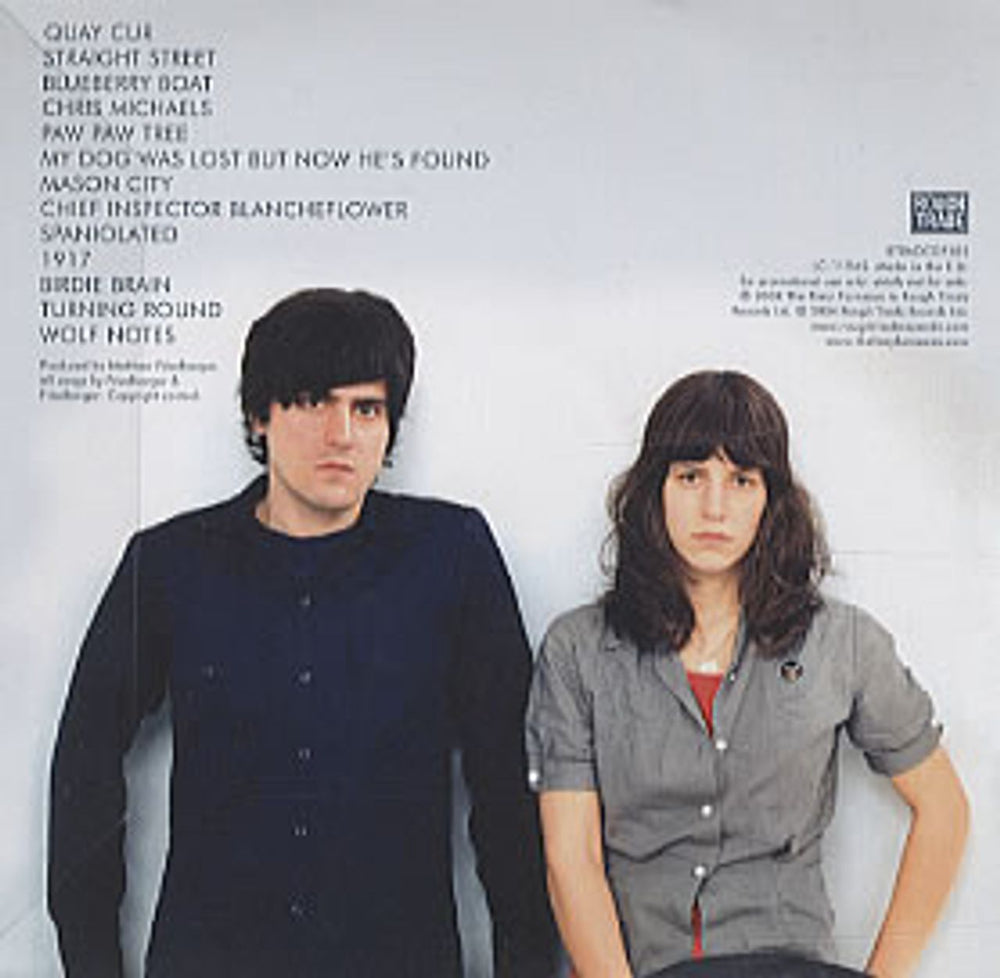 The Fiery Furnaces Blueberry Boat UK Promo CD album (CDLP) RTRADCDP182