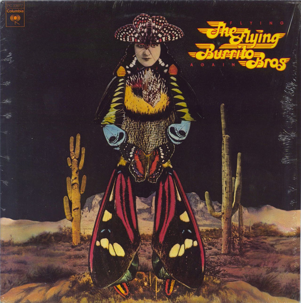 The Flying Burrito Brothers Flying Again - Shrink US vinyl LP album (LP record) PC33817