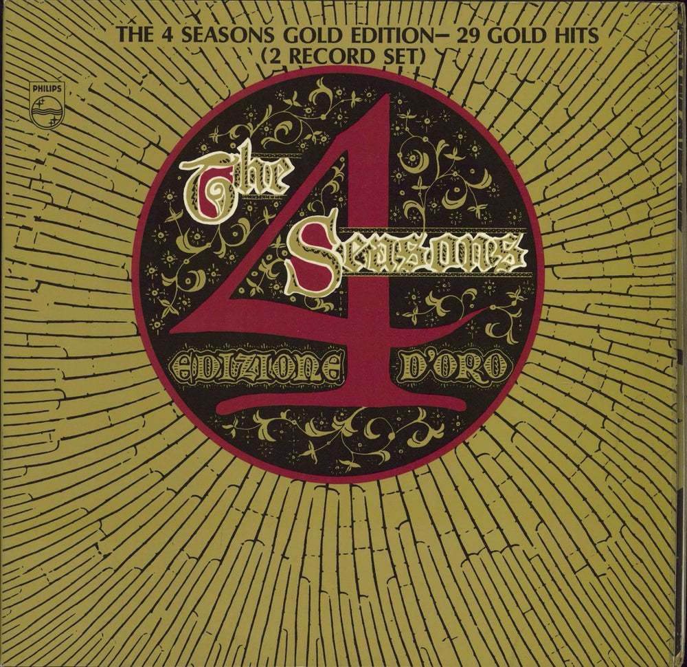 The Four Seasons Edizione D'Oro (Gold Edition) UK 2-LP vinyl record set (Double LP Album) 6640002