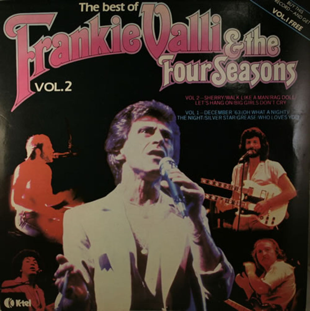 The Four Seasons The Best Of Frankie Valli & The Four Seasons UK 2-LP vinyl record set (Double LP Album) NE1177