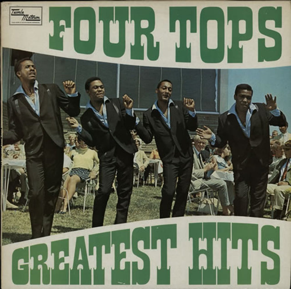 The Four Tops Greatest Hits - 3rd UK vinyl LP album (LP record) STML11061