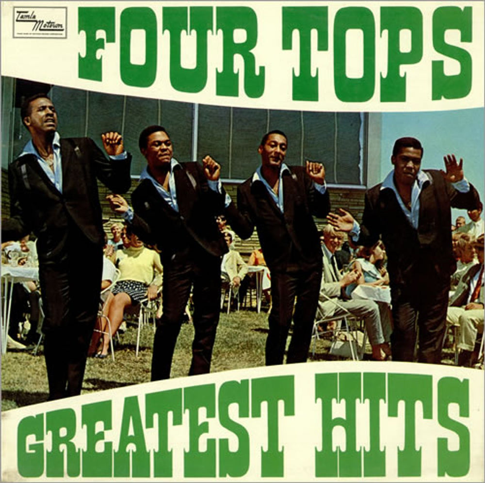 The Four Tops Greatest Hits UK vinyl LP album (LP record) TML11061