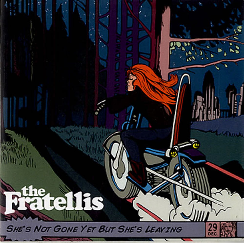 The Fratellis She's Not Gone Yet But She's Leaving UK Promo CD-R acetate CD-R