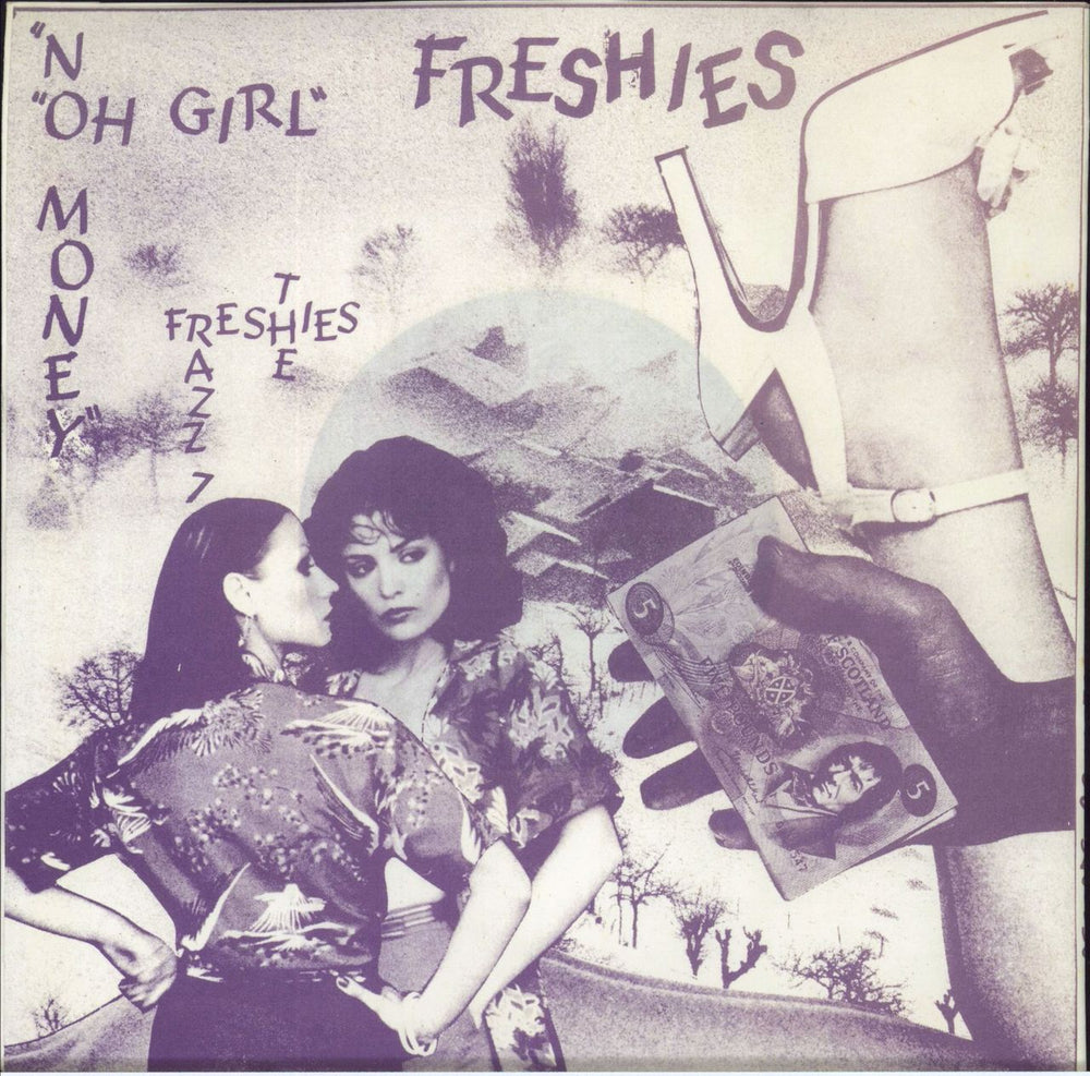 The Freshies Oh Girl UK 7" vinyl single (7 inch record / 45) RAZZ7