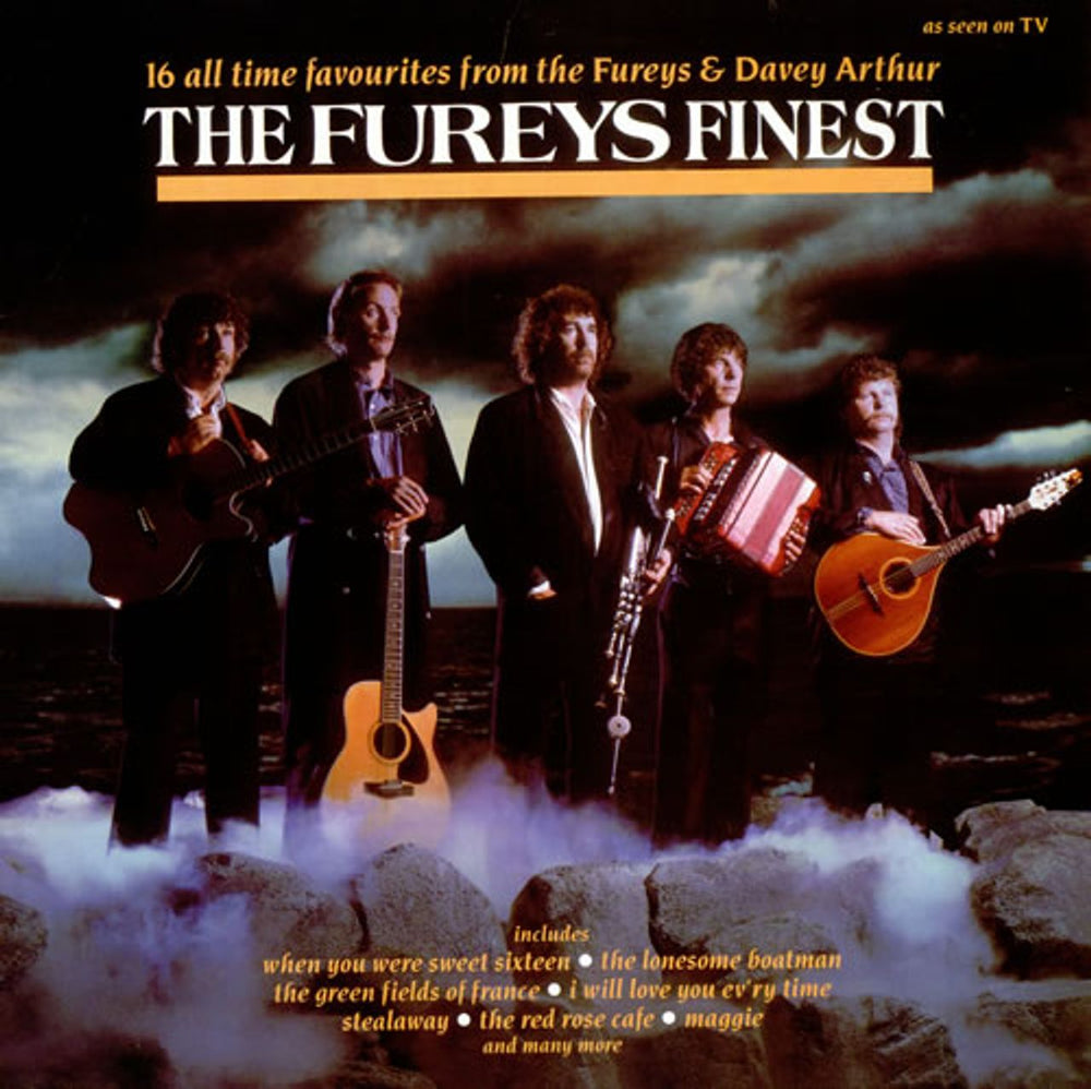 The Fureys And Davey Arthur The Fureys Finest UK vinyl LP album (LP record) HSTAR2311