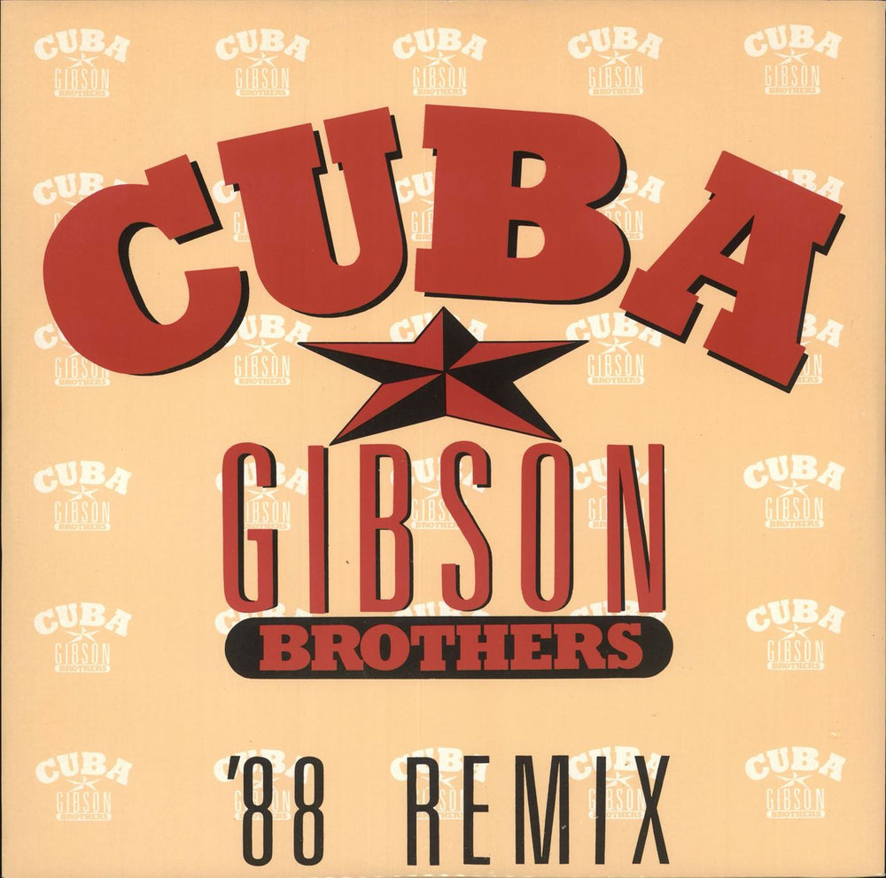 The Gibson Brothers Cuba - '88 Remix UK 12" vinyl single (12 inch record / Maxi-single) DEBTX3055