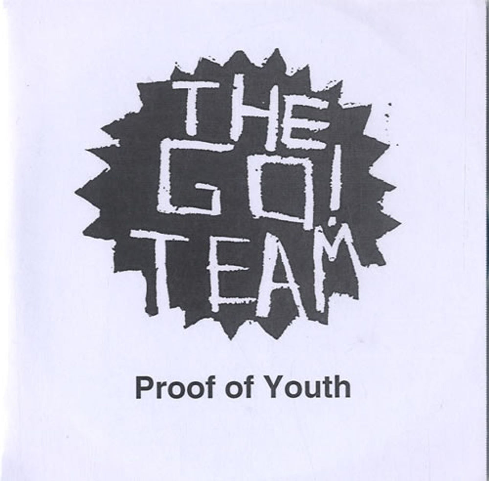 The Go! Team Proof Of Youth UK Promo CD-R acetate CD-R ACETATE