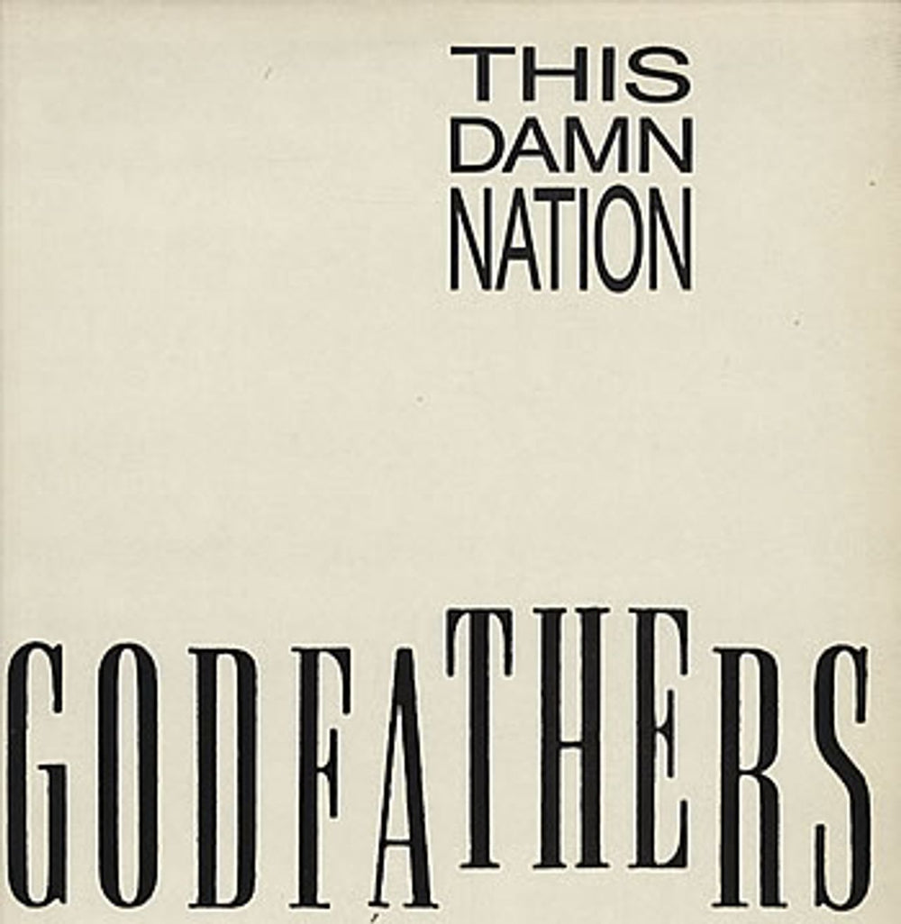 The Godfathers This Damn Nation UK 12" vinyl single (12 inch record / Maxi-single) GRFT020