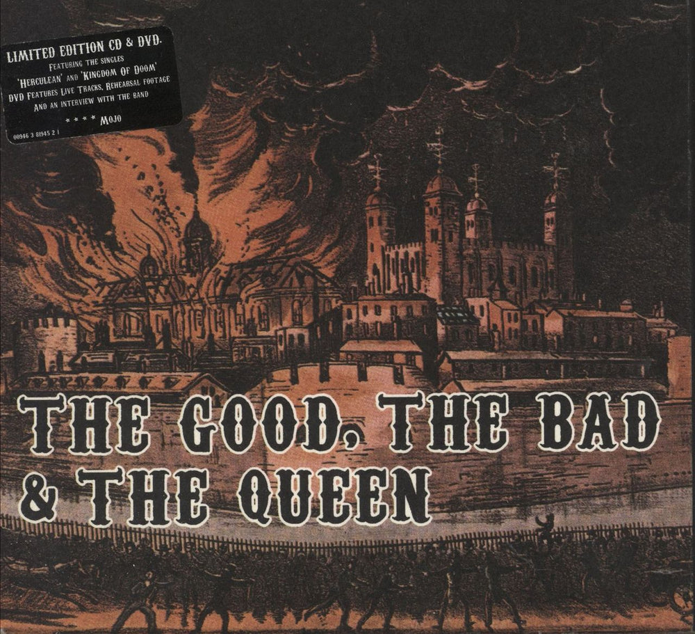 The Good, The Bad And The Queen The Good, The Bad And The Queen UK 2-disc CD/DVD set 3819452