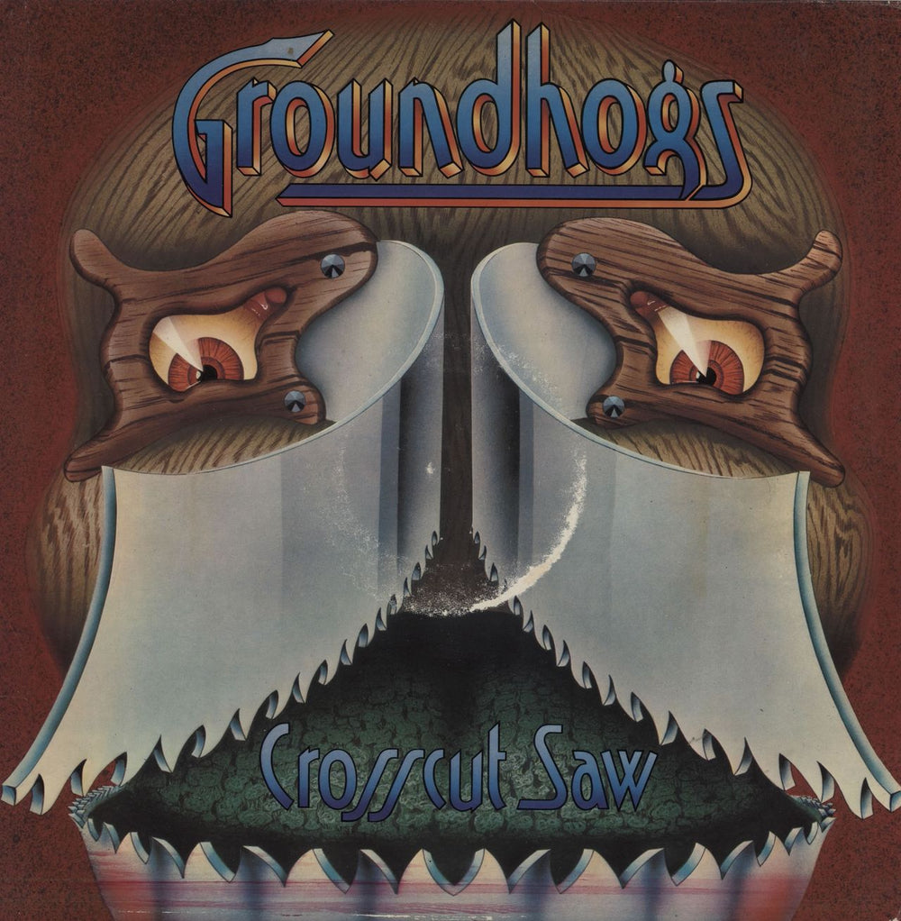 The Groundhogs Crosscut Saw - EX UK vinyl LP album (LP record) UAS29917