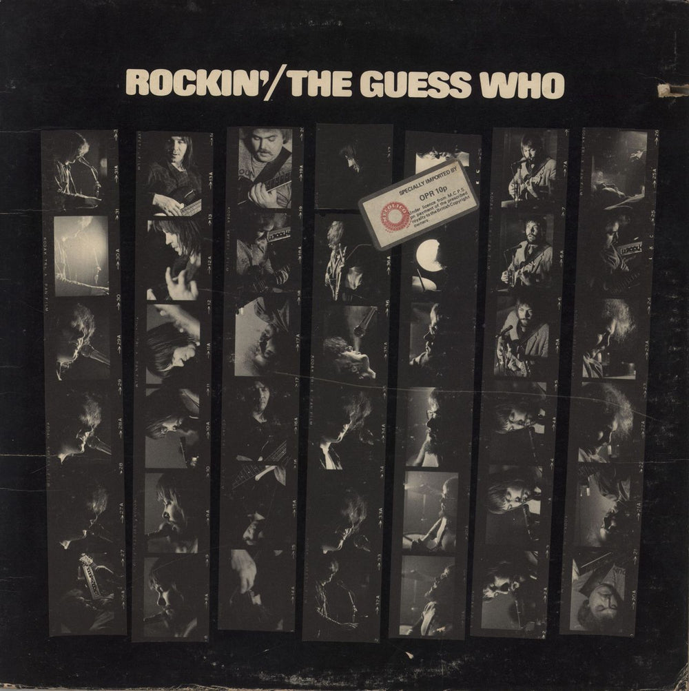 The Guess Who Rockin' US vinyl LP album (LP record) LSP-4602