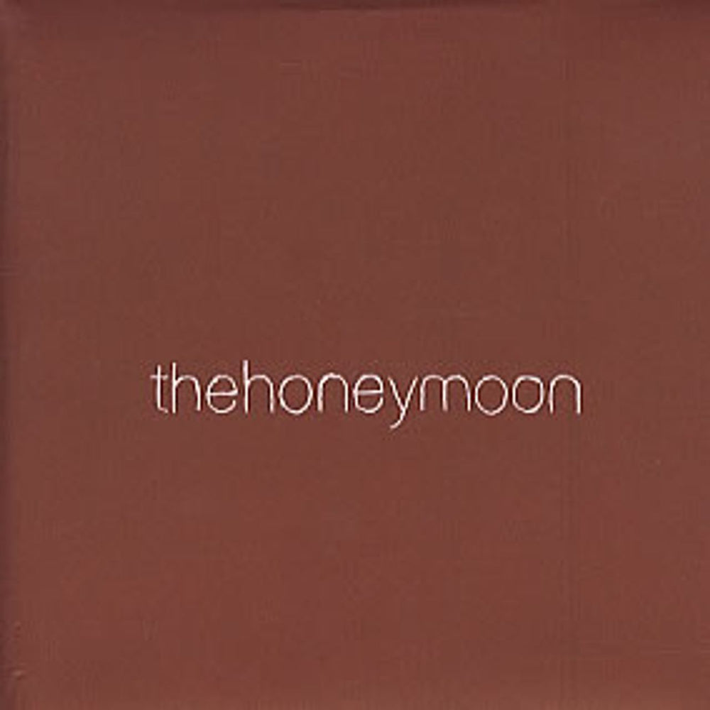 The Honeymoon Dialogue US Promo CD-R acetate CD-R ACETATE