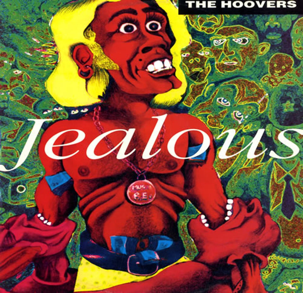 The Hoovers Jealous UK 12" vinyl single (12 inch record / Maxi-single) HERB102T