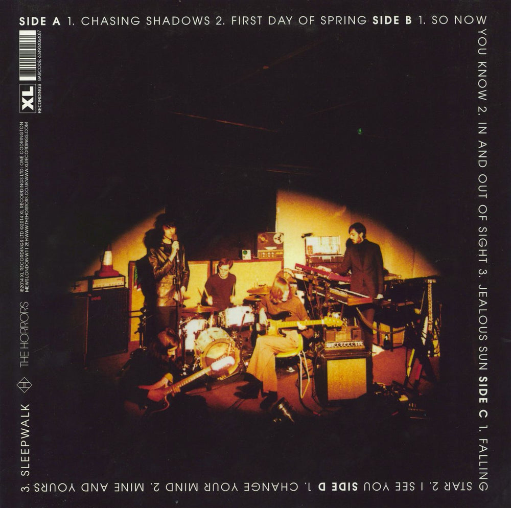 The Horrors Luminous UK 2-LP vinyl record set (Double LP Album) 634904064037