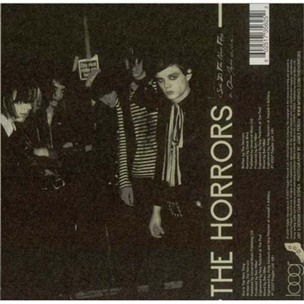 The Horrors She Is The New Thing UK 7" vinyl single (7 inch record / 45) HO507SH404278