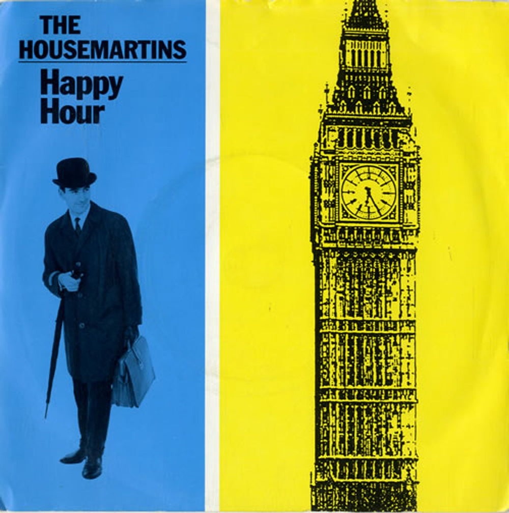 The Housemartins Happy Hour UK 7" vinyl single (7 inch record / 45) GOD11