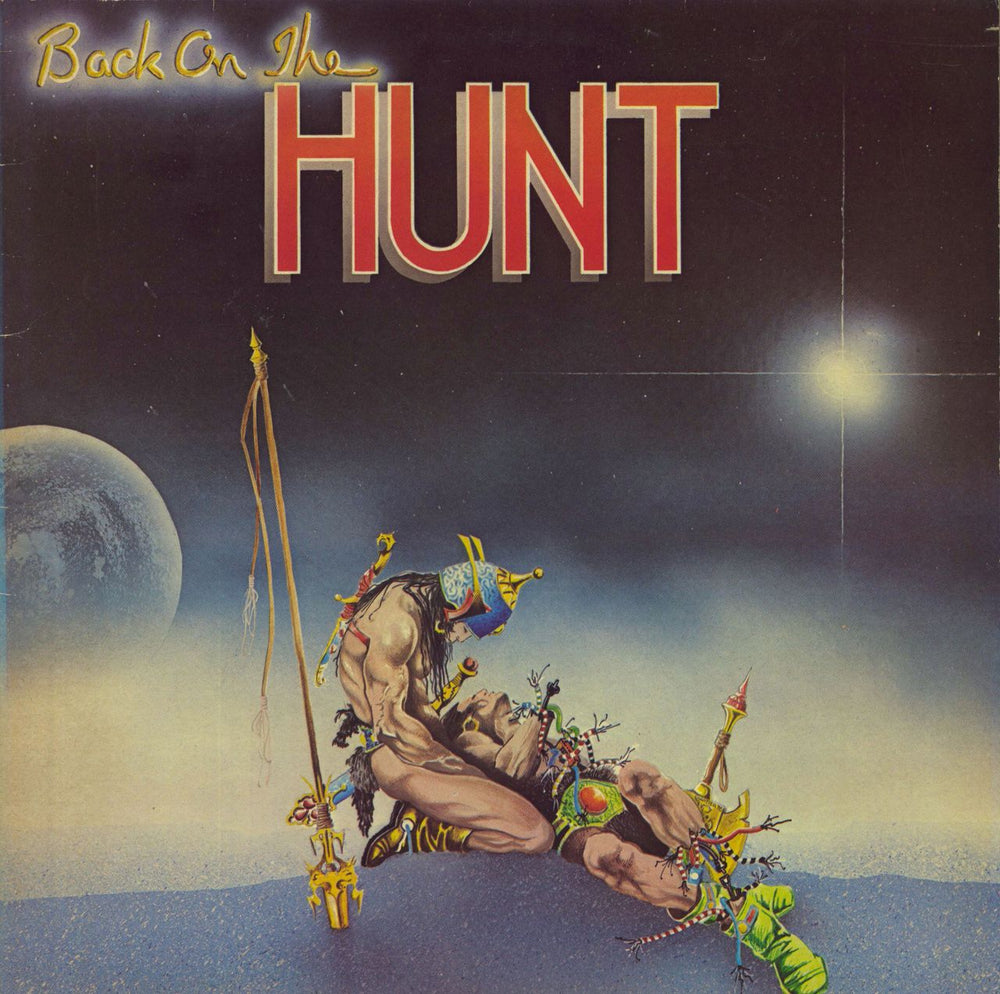 The Hunt Back On The Hunt UK vinyl LP album (LP record) LOGO1028