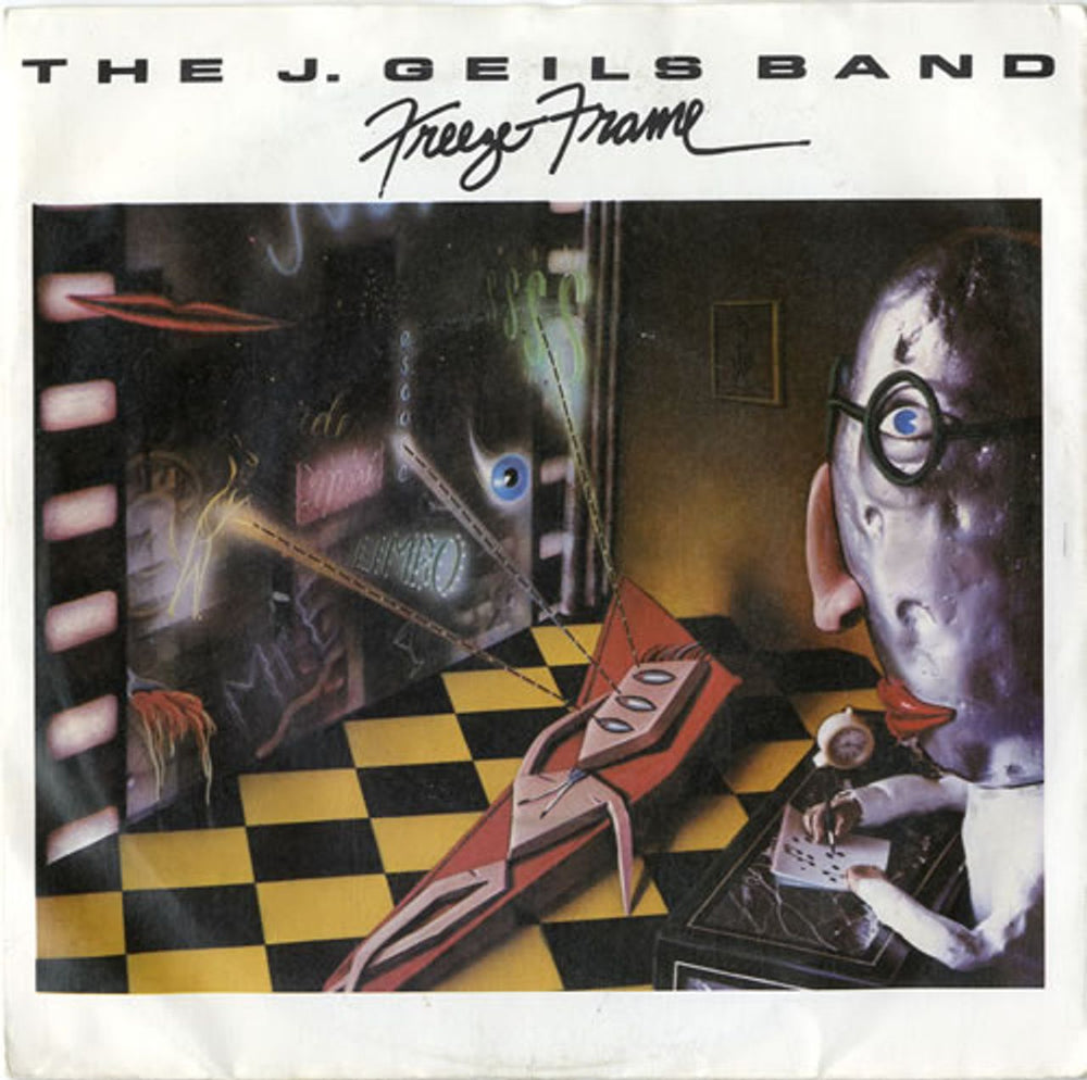 The J. Geils Band Freeze Frame UK 7" vinyl single (7 inch record / 45) EA134