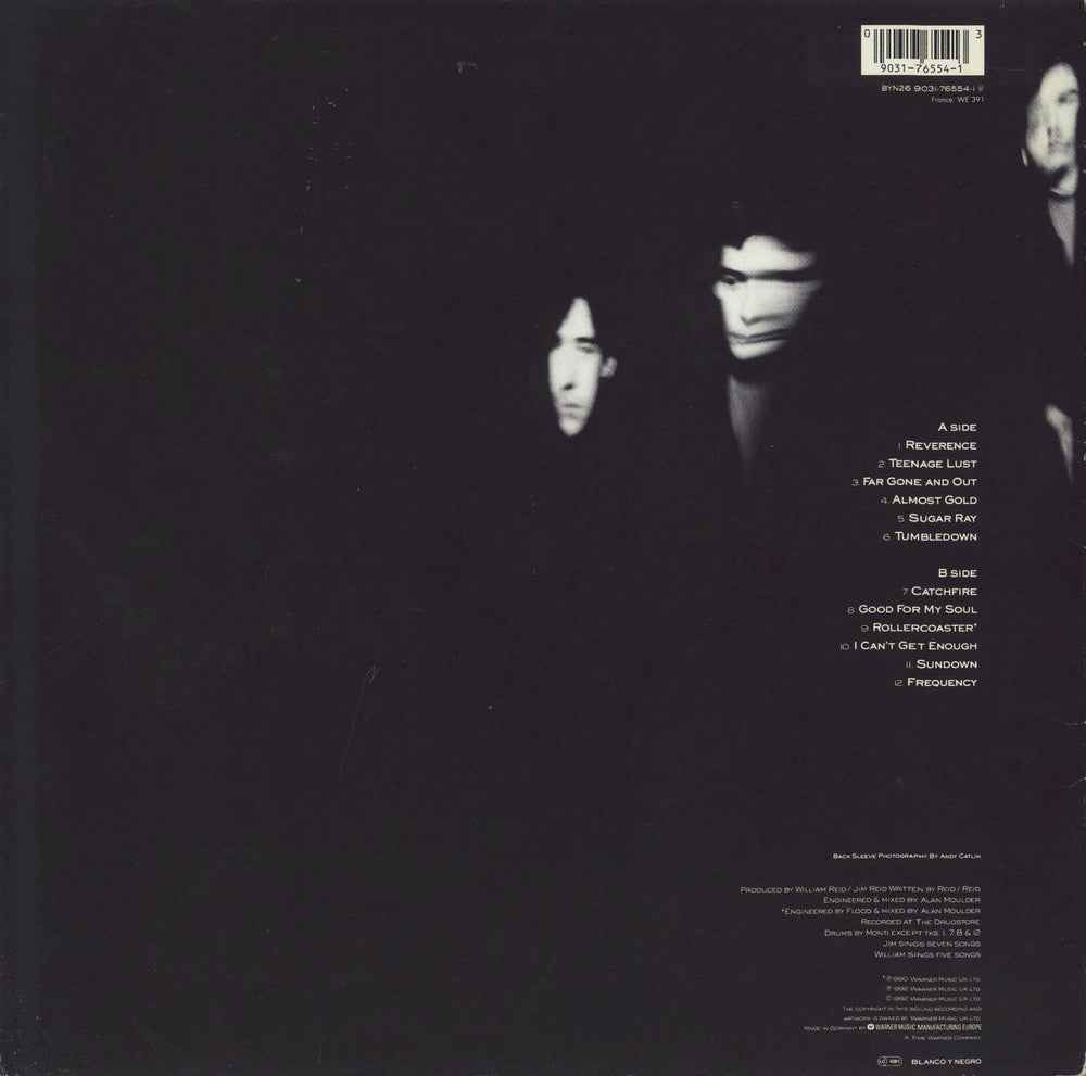 The Jesus & Mary Chain Honey's Dead UK vinyl LP album (LP record) 090317655413