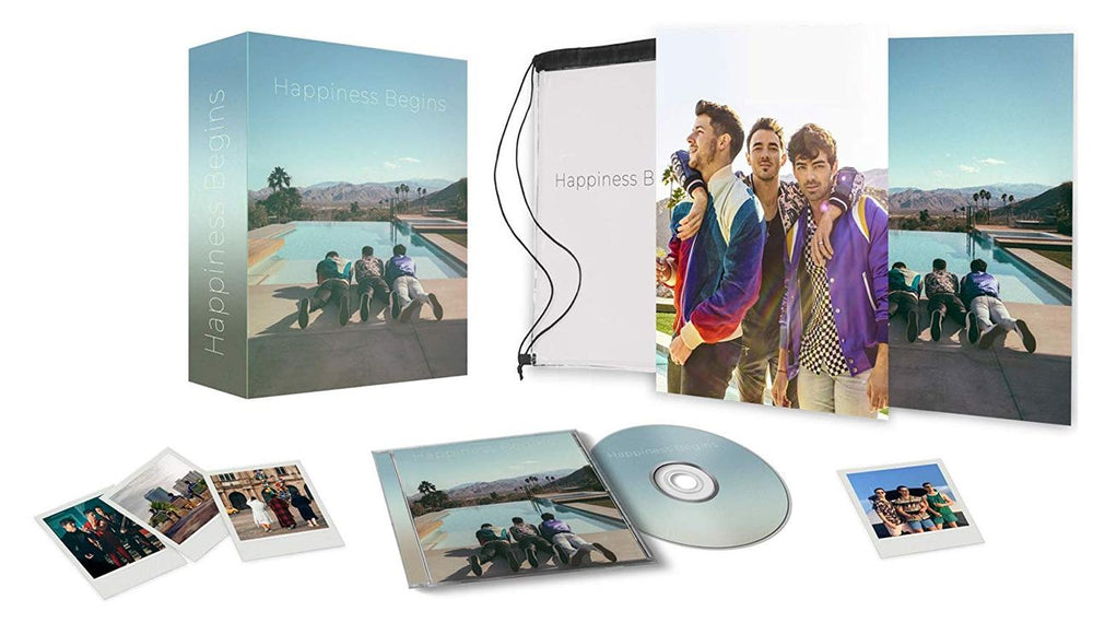 The Jonas Brothers Happiness Begins Fanbox Deluxe Edition - Sealed UK CD Album Box Set 602577855177