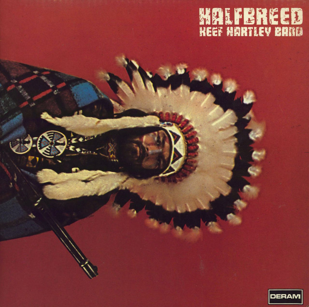 The Keef Hartley Band Halfbreed - 2nd Small Logo UK vinyl LP album (LP record) SML1037