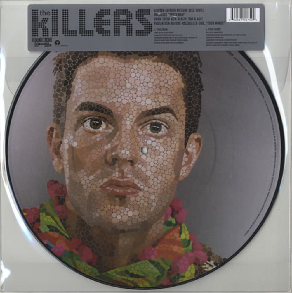 The Killers Spaceman US 12" vinyl picture disc (12 inch picture record) B0012760-11