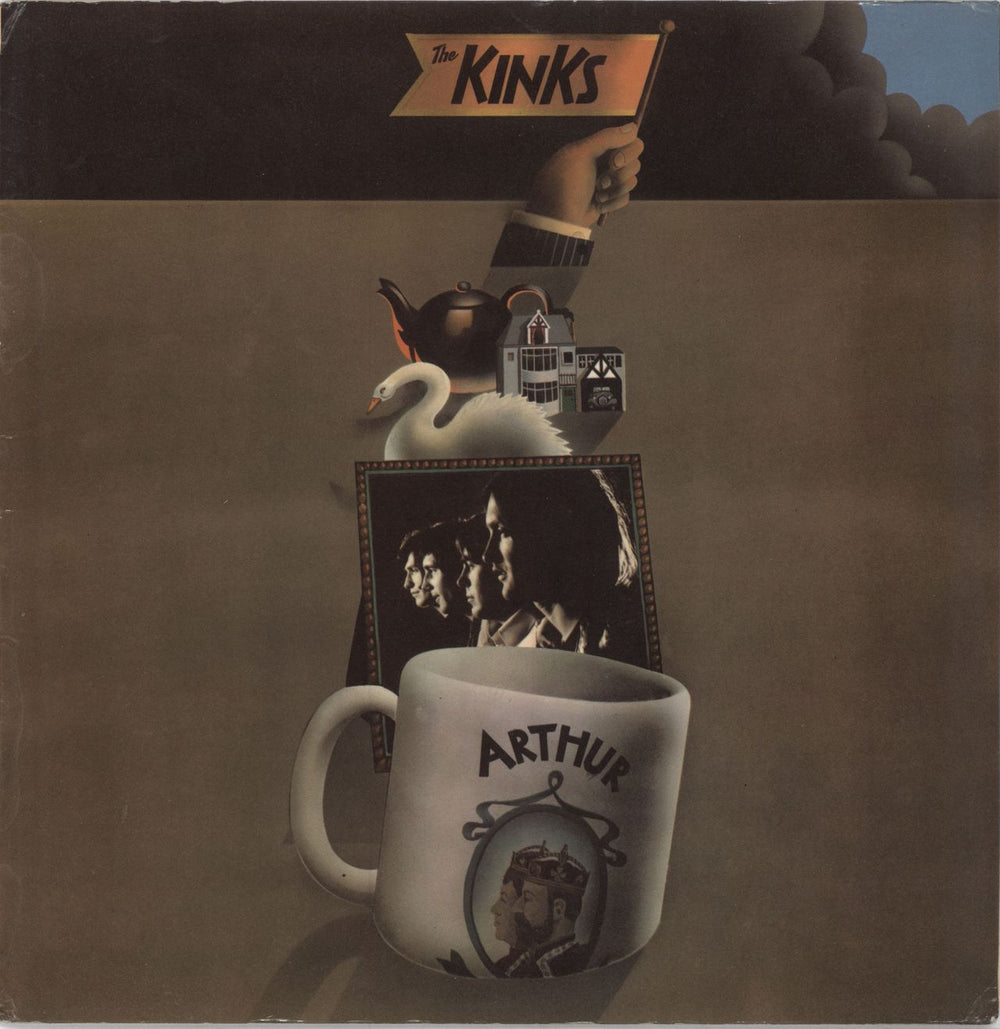 The Kinks Arthur - 1st - VG UK vinyl LP album (LP record) NPL18317