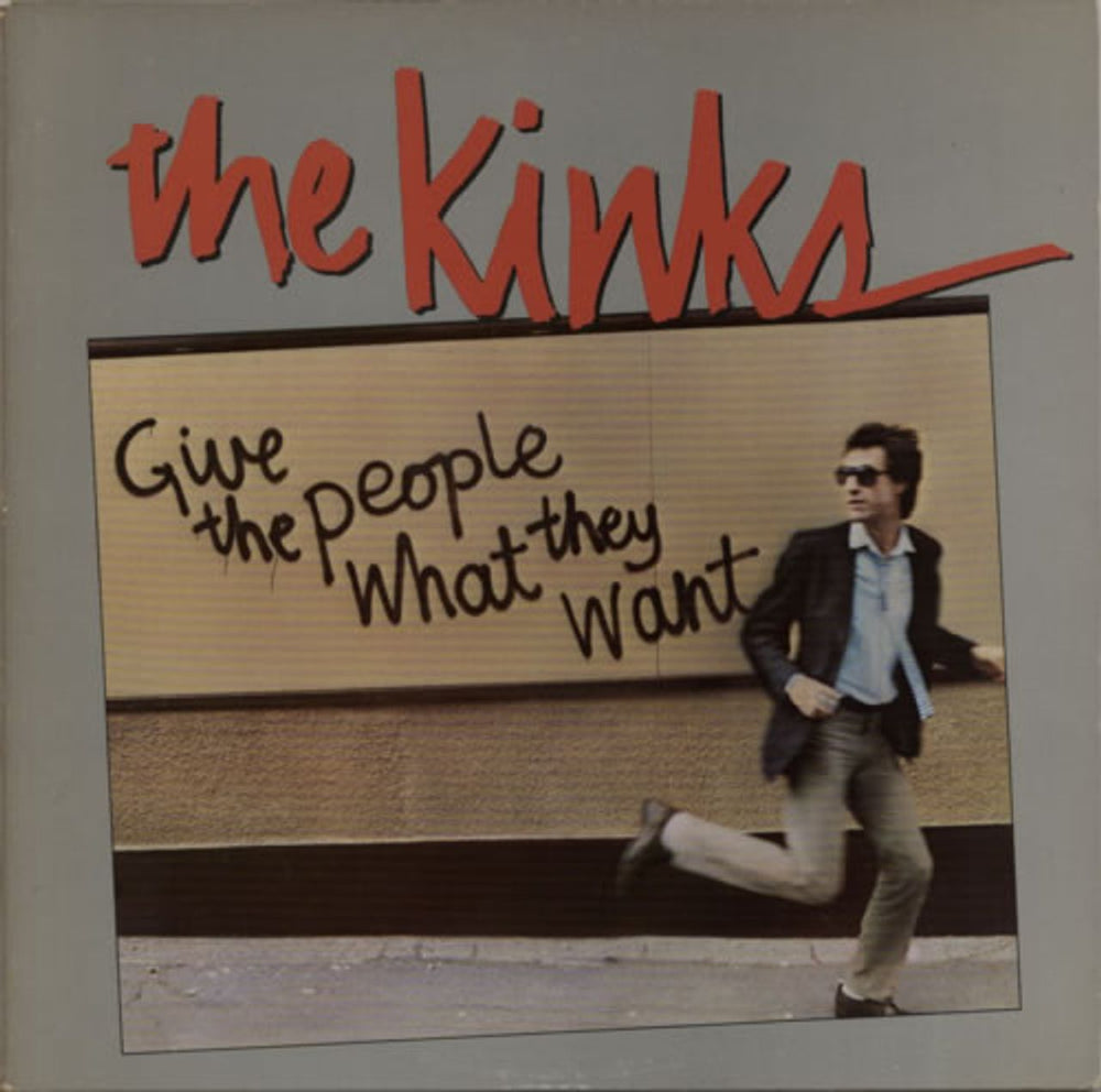 The Kinks Give The People What They Want US vinyl LP album (LP record) AL9567