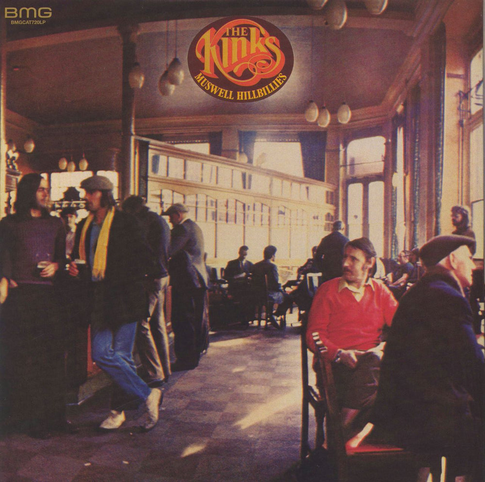 The Kinks Muswell Hillbillies: Remastered - 180gm Vinyl UK vinyl LP album (LP record) BMGCAT720LP