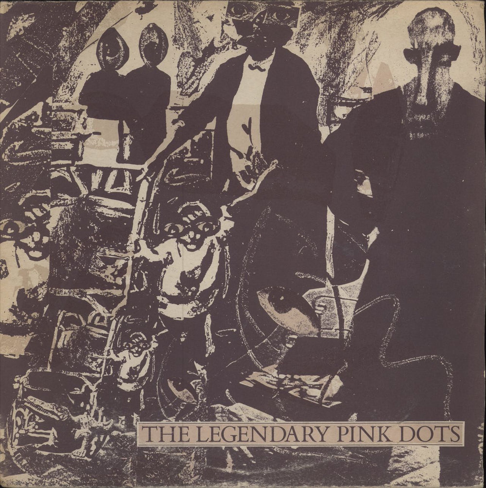 The Legendary Pink Dots Curious Guy Belgian 12" vinyl single (12 inch record / Maxi-single) BIAS30