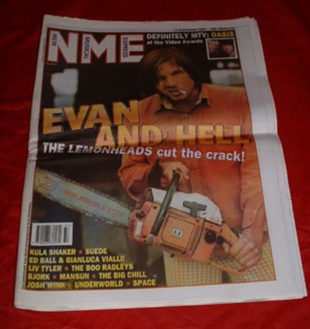 The Lemonheads NME UK magazine 14/09/96