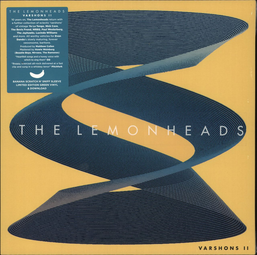 The Lemonheads Varshons II - Green Vinyl + Scratch n Sniff Sleeve UK vinyl LP album (LP record) FIRELP532