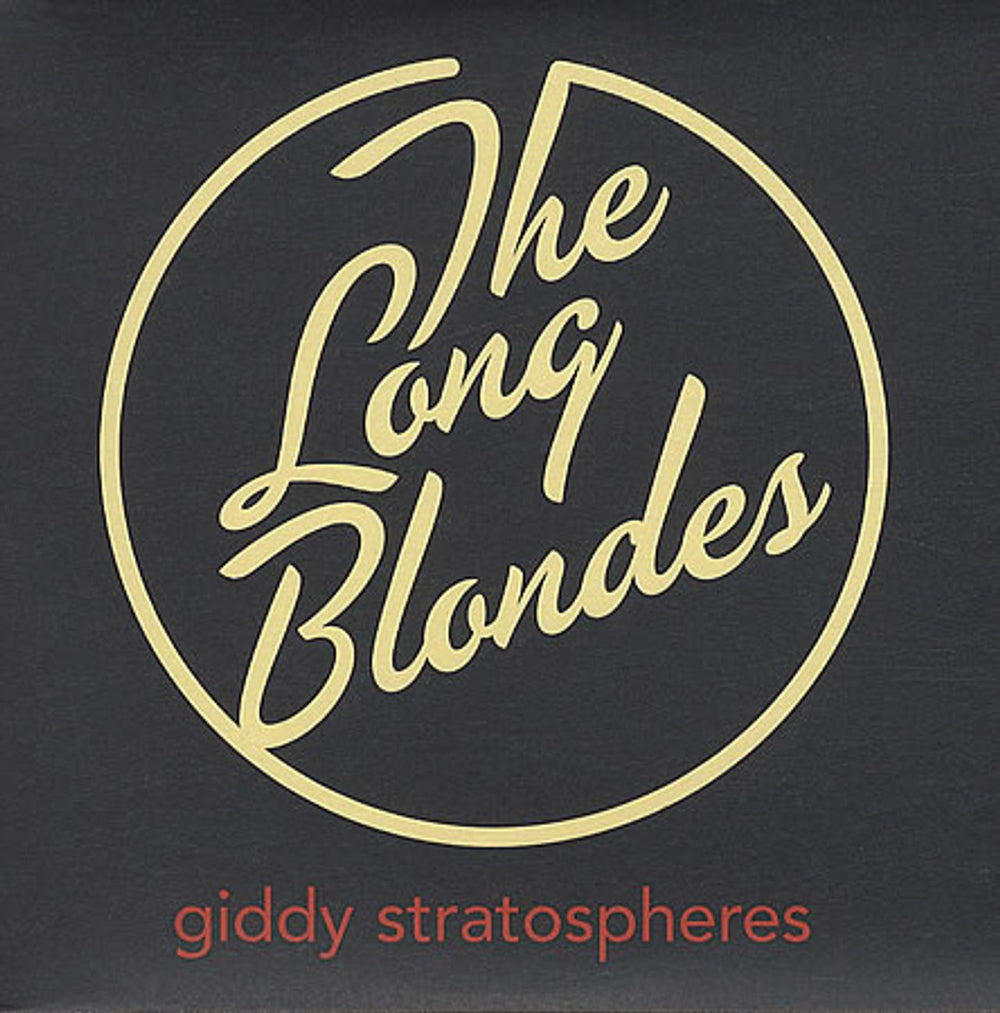 The Long Blondes Giddy Stratospheres UK Promo CD single (CD5 / 5") RTRADSCDP387