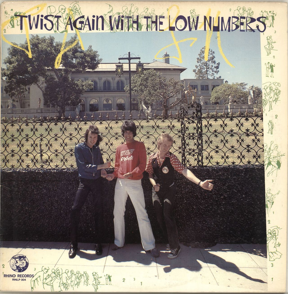 The Low Numbers Twist Again With The Low Numbers - Splatter Vinyl US vinyl LP album (LP record) RNLP004