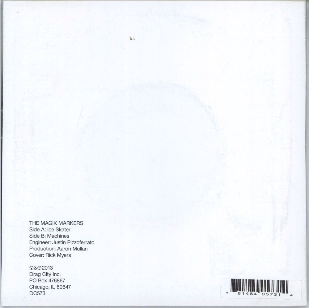 The Magik Markers Ice Skater US 7" vinyl single (7 inch record / 45) 3IL07IC767148