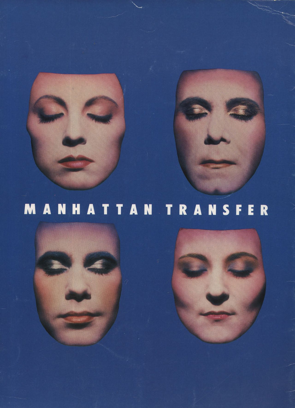 The Manhattan Transfer World Tour + ticket stub UK tour programme MNHTRWO828474