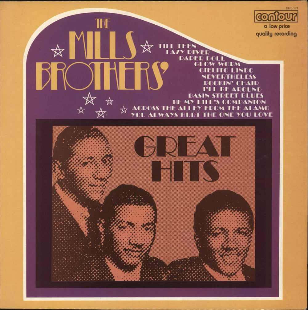 The Mills Brothers Great Hits UK vinyl LP album (LP record) 2870171