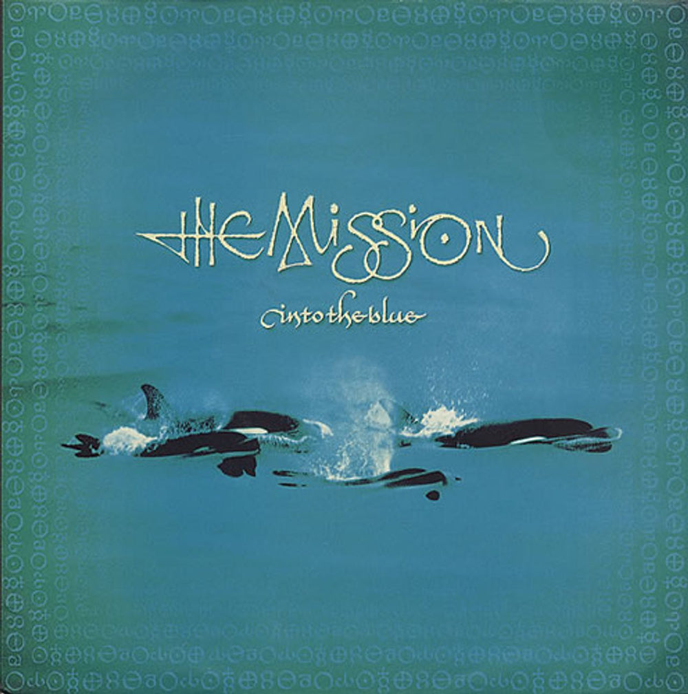 The Mission Into The Blue UK 12" vinyl single (12 inch record / Maxi-single) MYTHX10