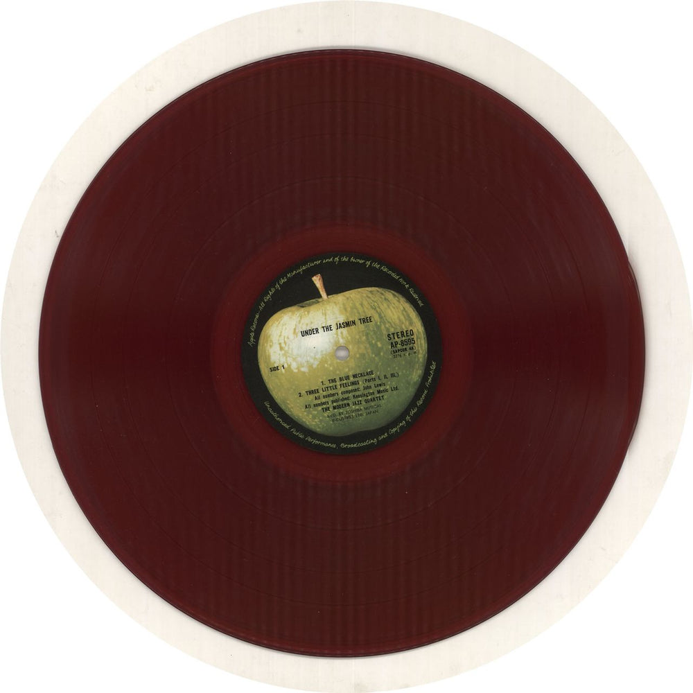 The Modern Jazz Quartet Under The Jasmin Tree Japanese vinyl LP album (LP record)