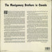 The Montgomery Brothers Montgomery Brothers In Canada - stickered shrink US vinyl LP album (LP record)